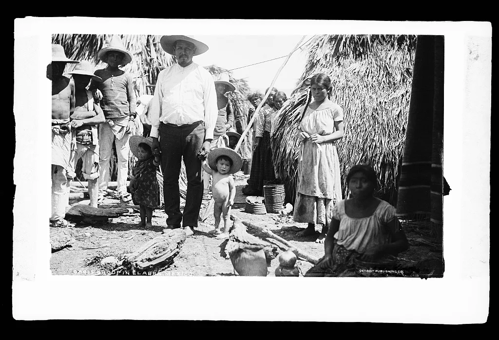 Group in El Abra, Mexico, Mexico, Abra, 1880