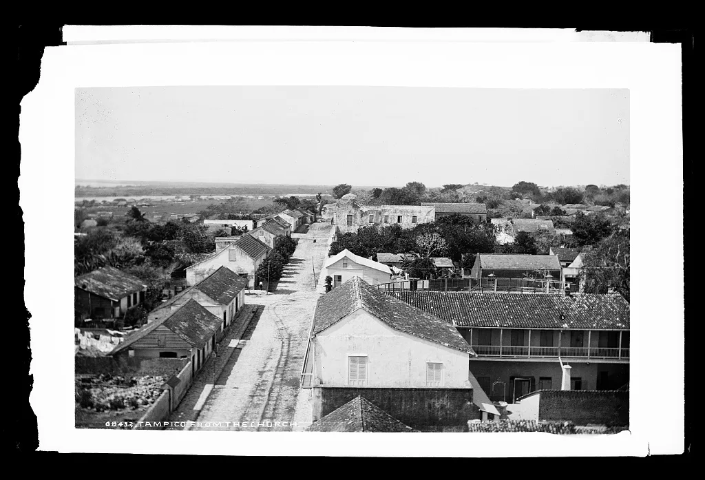 Tampico from the church, Tampico, Mexico, 1880
