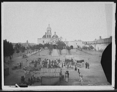 Church of the Cruz [i.e. Convent de la Cruz], Queretaro, Mexico, 1880