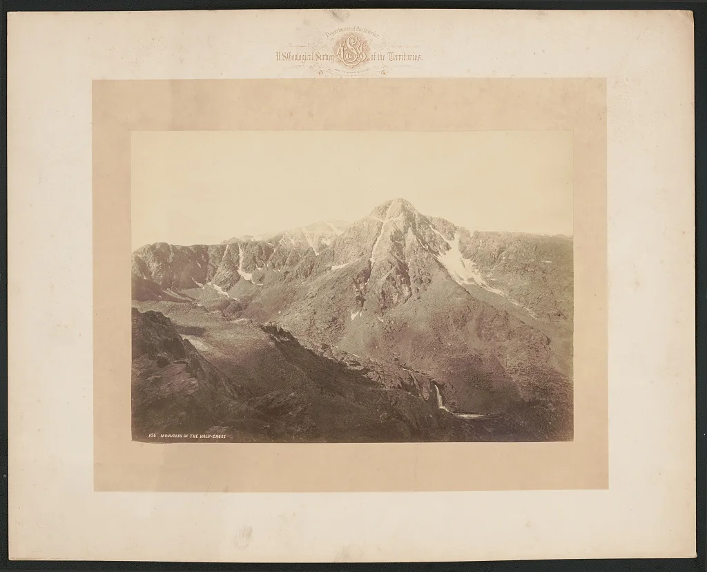 Mountain of the Holy Cross, Colorado, Holy Cross, Mount Of The, 1873
